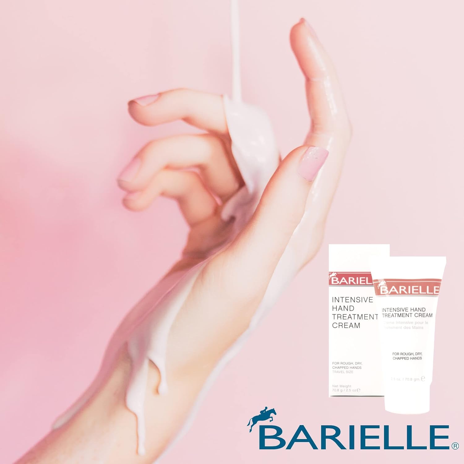BARIELLE Intensive Hand Repair 3-PC Set - Includes 2 Hand Masks & Intensive Hand Treatment Cream 2.5 oz.