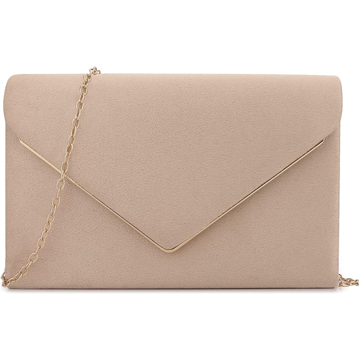 BBjinronjy Clutch Purse for Women Evening Bags Handbags for Wedding Party Cocktail Prom Faux Suede Crossbody Shoulder Bag