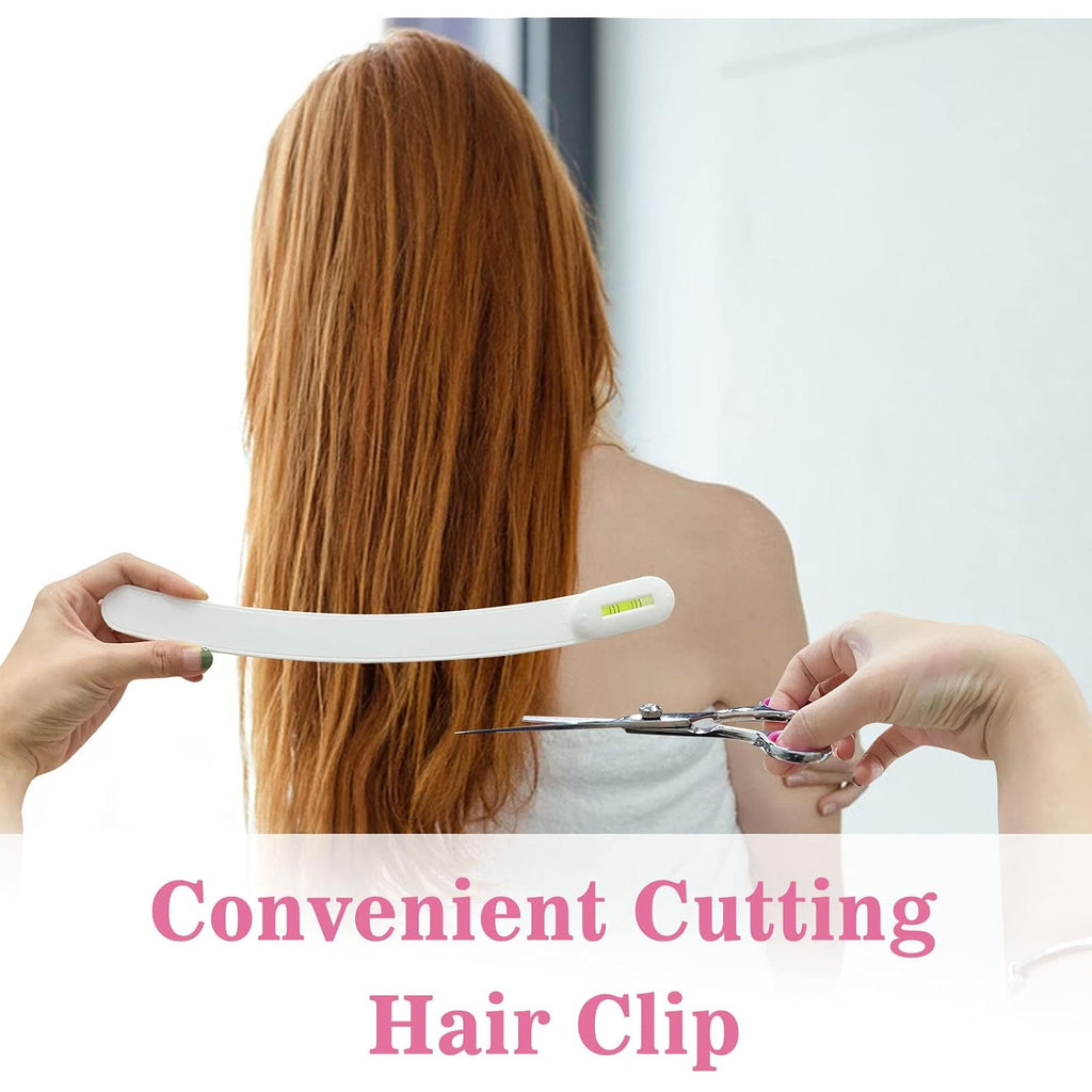 Professional Hair Cutting Scissors Kit For Women & Kids - 3-Piece Hair Cutting Tools, Stylist Barber Scissors For Bangs, Layers, Split Ends - Home Haircut Kit (Pink)