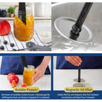Canning Jar Lifter Tongs With Jar Lid Lifter Magnetic Lid Lifter,Canning Bubble Popper Bubble Remover And Canning Labels For Canning Supplies Starter Kit,4Pcs Canning Tools-Black