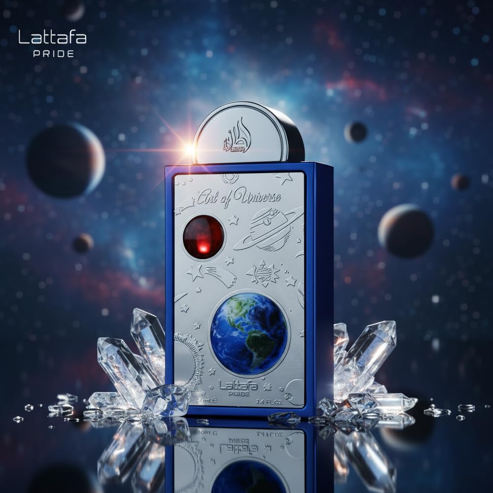 Lattafa Pride Art Of Universe For Unisex Eau De Parfum Spray, 3.4 Ounce / 100 Ml
