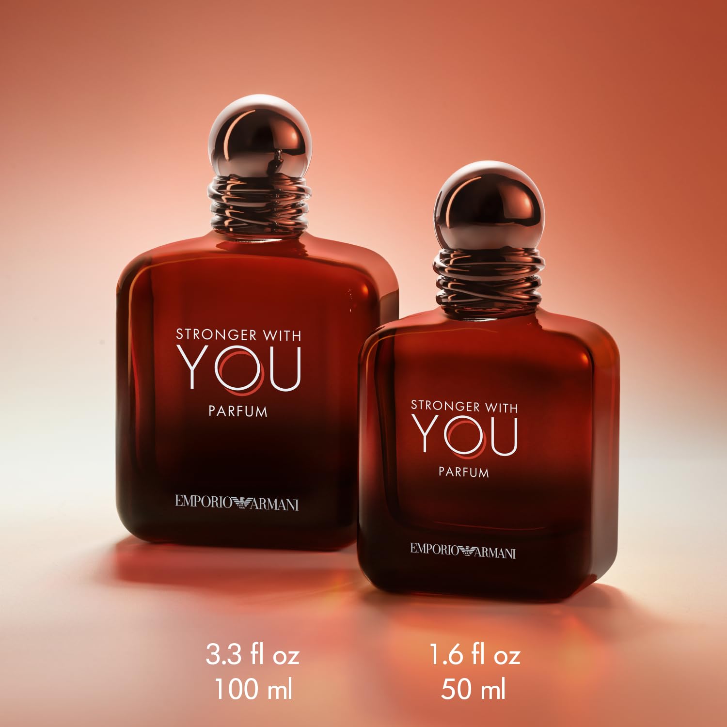 Armani Beauty - Stronger With You - Parfum - Cologne For Men - Woody & Ambery Fragrance - Rum, Bergamot, Lavendar, Cedarwood, And Vanilla Notes