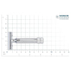 Merkur Mk34c Double Edge Razor with Heavy Duty Short Handle