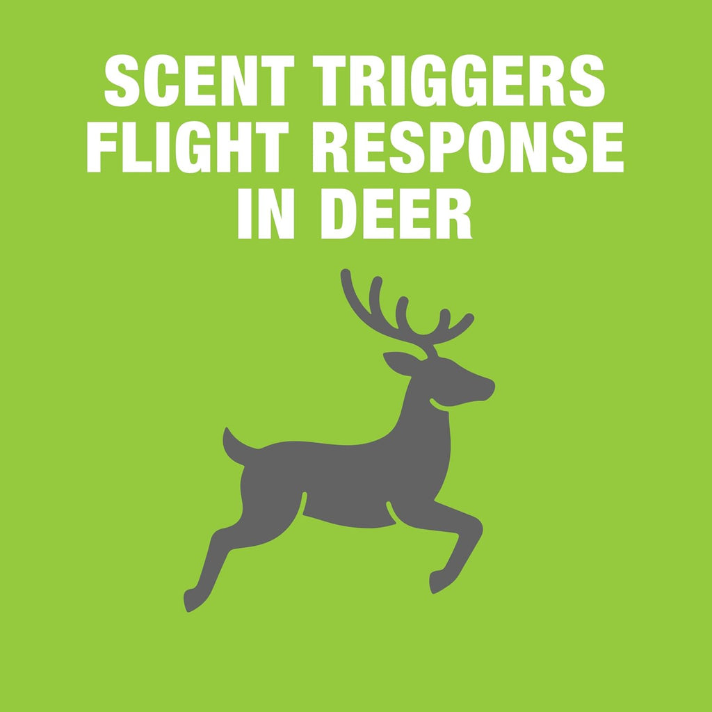 Safer Brand Deer-Off Repellent Stations, 6-Pack, Deer And Rabbit Repellent | 90-Day Coverage Up To 192 Sq Ft, Animal Deterrent Stakes, Deer Repellent Devices, Weatherproof Stations, Dried Blood Formula