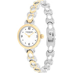 Coach Iris Women’S Quartz Analog Watch - Bracelet With Signature Design, Classic Round Case, Modern Minimalist Timepiece - Gift For Her 22.5M