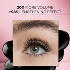 L'Oreal Paris Makeup Voluminous Lash Paradise Mascara, Voluptuous Volume, Intense Length, Feathery Soft Full Lashes, No Flaking, No Smudging, No Clumping, Blackest Black, 0.25 Fl Oz (Pack Of 1)