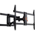 Echogear Full Motion Articulating Tv Wall Mount Bracket For Tvs Up To 82" - Smooth Extension, Swivel, & Tilt - Wall Template For Easy Install - Centers & Levels After Mounting Plus Hides Your Cables