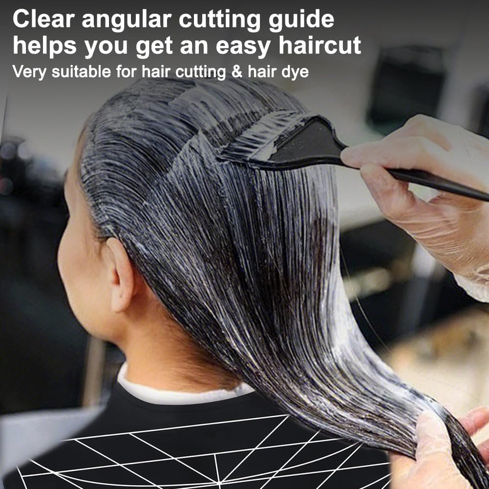Silicone Hair Cutting Guide Collar - Waterproof Cutting Mat For Hair Stylist - Hair Cutting Cape