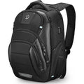 Swissdigital Design Men'S 17 Inch Laptop Backpack With Apple Find My Network And Usb Charging Port, Large Capacity Business Travel Backpack For College And Business Black | Sd1643Fb-01