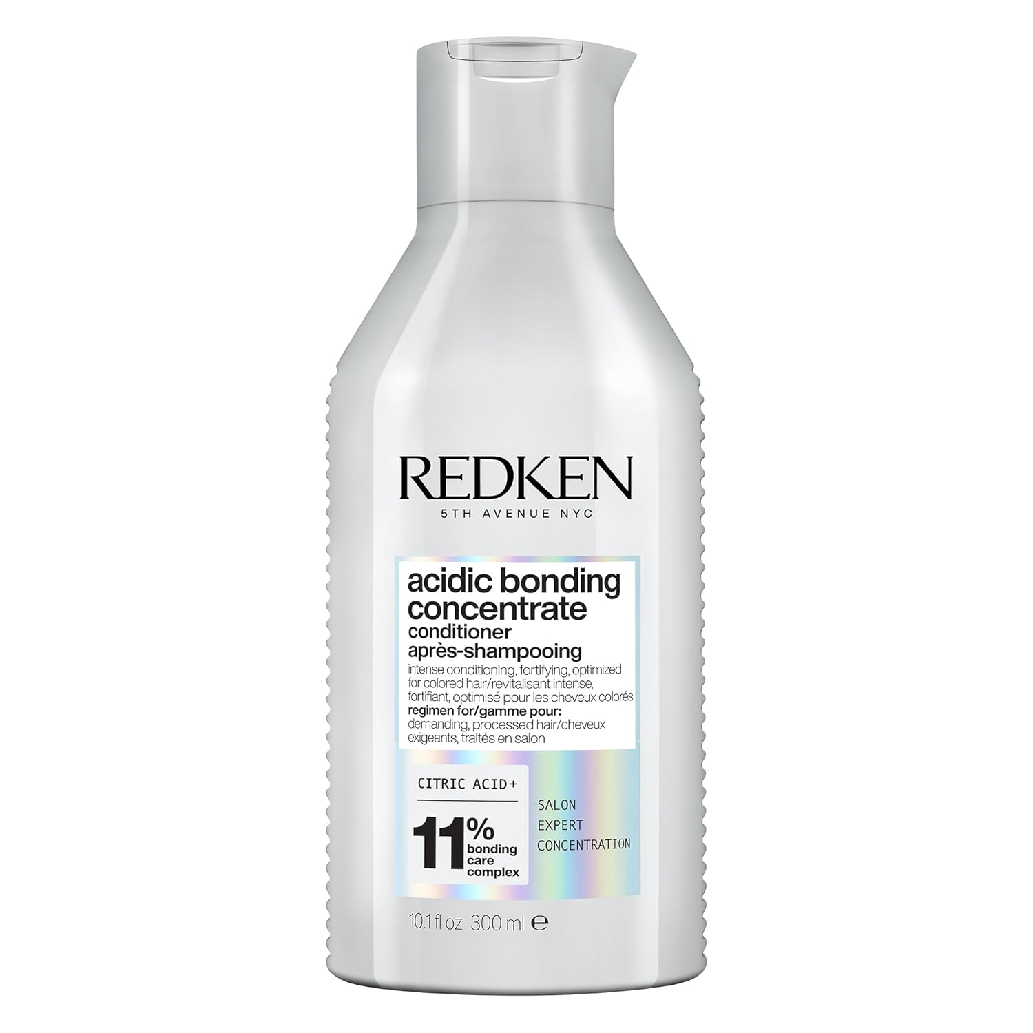 Redken Acidic Bonding Concentrate Conditioner For Damaged Hair Repair - Strengthens and Repairs Weak and Brittle Hair, Sulfate-Free, With Citric Acid