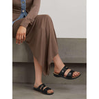 Shibever Flat Sandals Women Dressy: Non Slip, Arch Support, Orthopedic, Plantar Fasciitis Comfortable Walking Sandal
