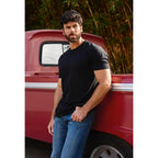 Fresh Clean Threads Men'S Crew Neck T-Shirts – Short Sleeve, Fitted Style, Soft Cotton-Poly Blend, Tag-Free Comfort