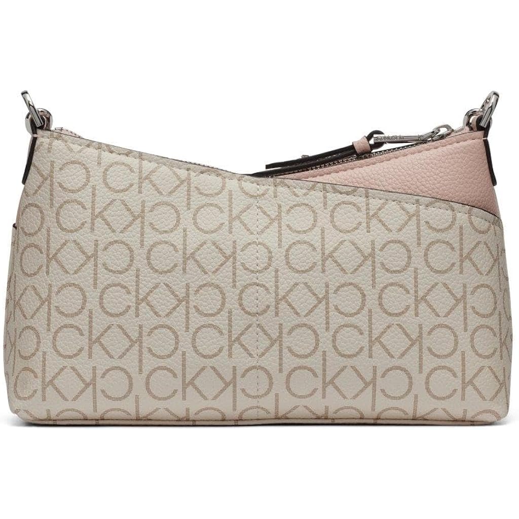 Calvin Klein Women's Zoe Top Zip Chain Crossbody