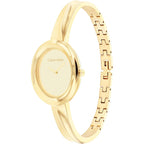 Calvin Klein Women'S Twisted Bezel - 24Mm 2H Quartz Watch - Adjustable Stainless Steel Bangle - Water Resistance 30 Meters – Premium Fashion For All Occasions - Gift For Her