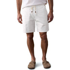Comdecevis Men'S Linen Shorts With Comfort Stretch Casual Easy Shorts 7" Lightweight For Summer Beach