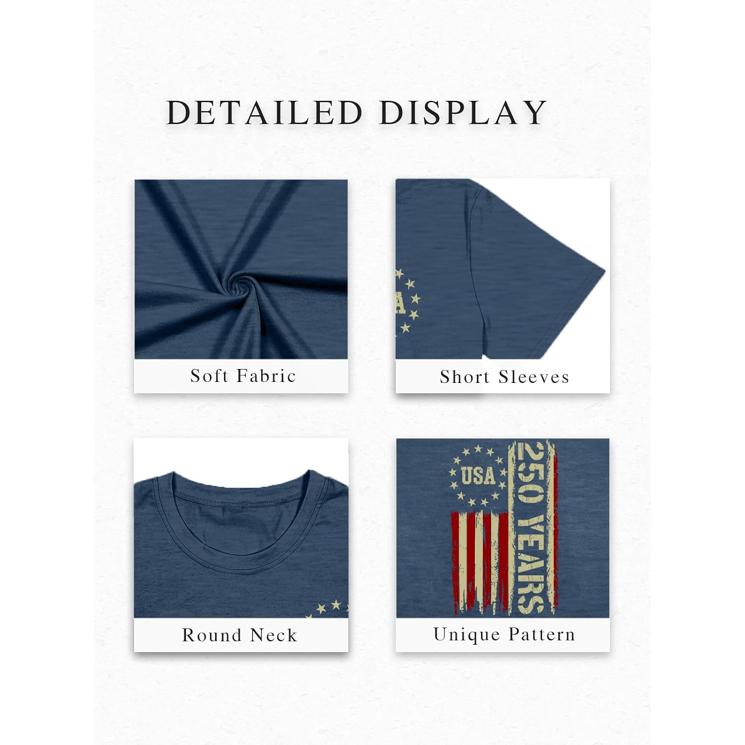 250 Anniversary Usa Shirt Mens American Flag Tshirt 250Th America Anniversary Tee 250 Years Patriotic Tops
