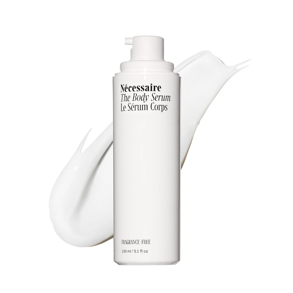 Nécessaire The Body Serum – Fragrance-Free Hyaluronic Acid Body Serum For Women+ Men. Niacinamide Firming Body Lotion – Fast-Absorbing For Sensitive + Eczema-Prone Skin. 150 Ml / 5.1 Fl Oz.