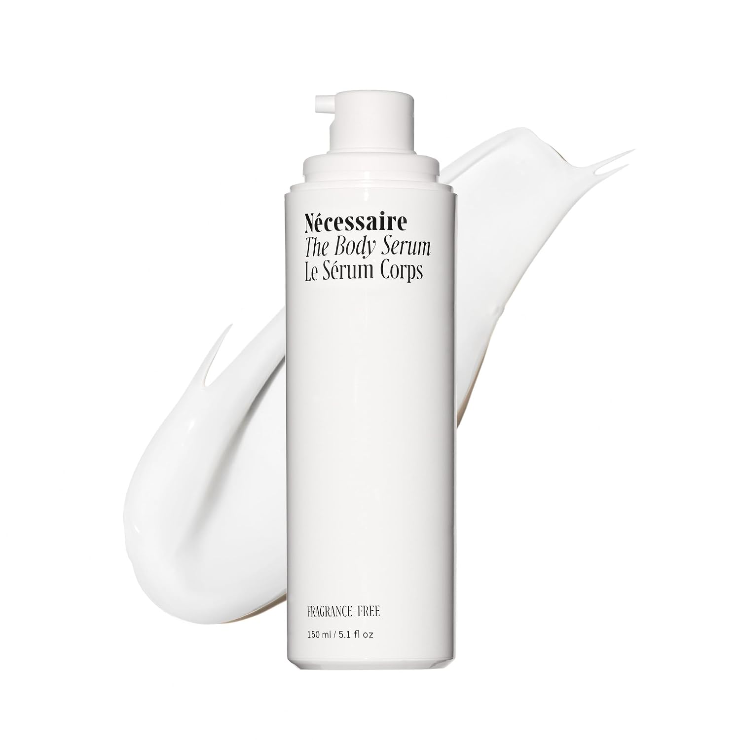 Nécessaire The Body Serum – Fragrance-Free Hyaluronic Acid Body Serum For Women+ Men. Niacinamide Firming Body Lotion – Fast-Absorbing For Sensitive + Eczema-Prone Skin. 150 Ml / 5.1 Fl Oz.