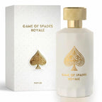 Jo Milano Game Of Spades Royale Parfum Spray | 3.4 Oz (100Ml) | Oud Wood, Amber, Musk, Floral, Caramel Scent | Long Lasting Fragrance For Men And Women (Unisex)