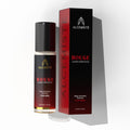 Premium Pheromone Cologne For Men - Body Chemistry Perfume For Men With Pheromones - Concentrated, Oil Based, Travel Size Formula - Long-Lasting Rich Amber, Wood and Musk Scent - 0.34 oz