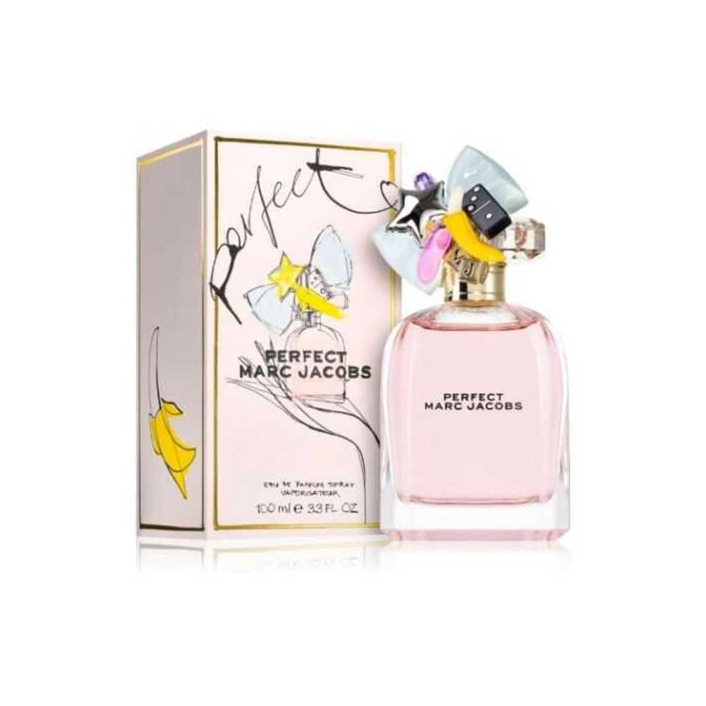 Marc Jacobs Perfect Eau de Parfum – Floral Women's Perfume – With Notes of Rhubarb, Daffodil