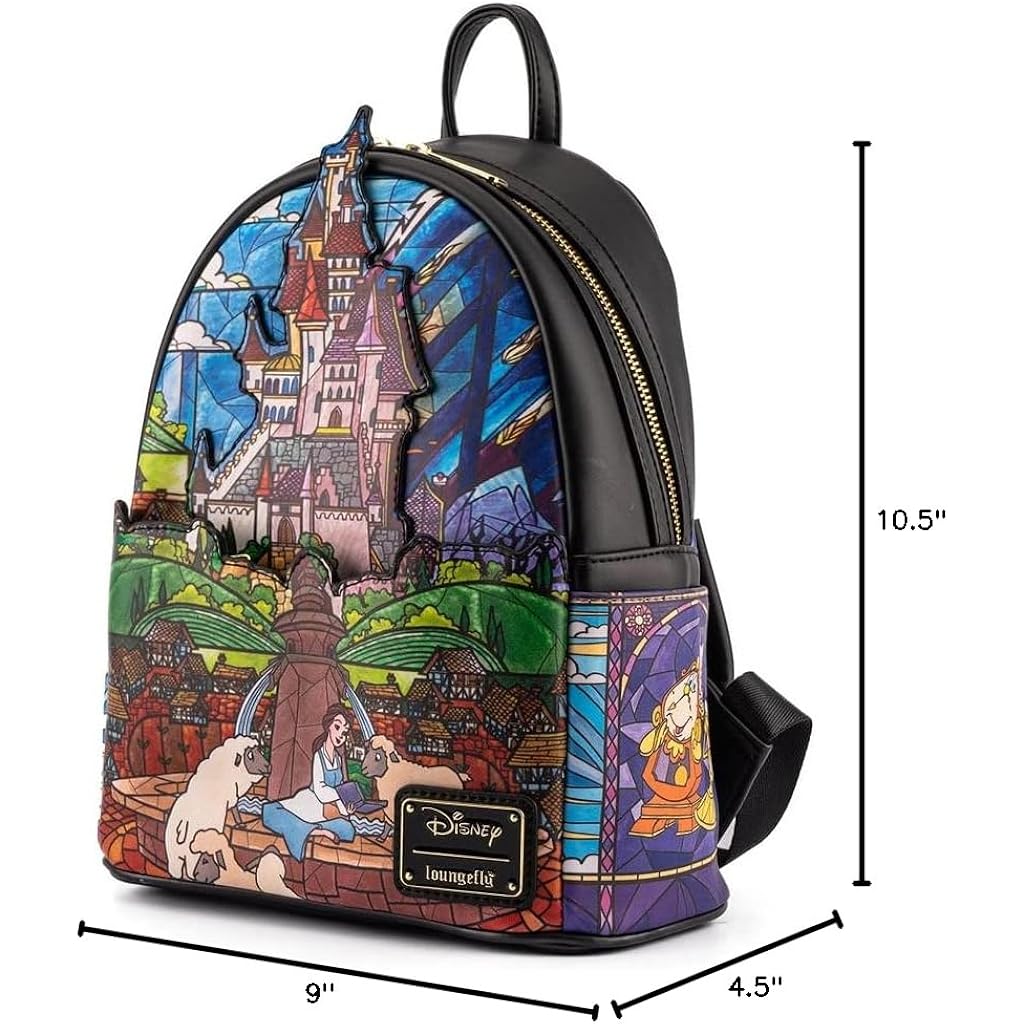 Beauty And The Beast Belle Castle Mini Backpack
