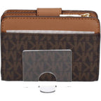 Michael Kors Women's Mk Charm Small Tab Compact Pocket Wallet