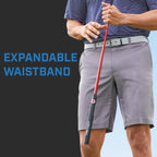 Pga Tour Men'S 9" Flat Front Golf Shorts With Active Waistband (Size 30-44 Big & Tall)
