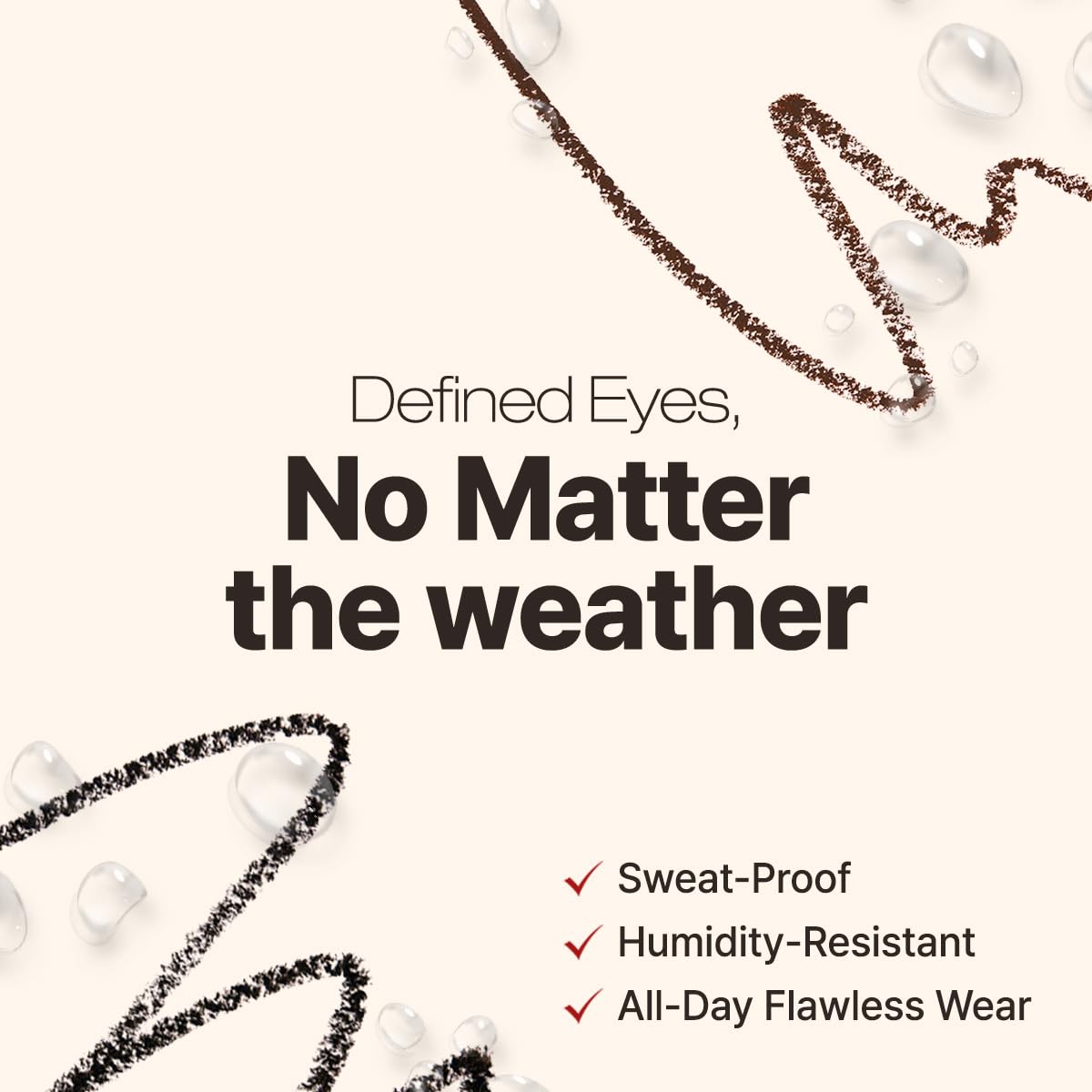 Clio Extreme Gelpresso Pencil Eyeliner, Gel Smooth Waterproof Formula, High Pigment Color, Smudge Proof Long Wear, Creamy Glide, Tightline Blend Control, Safe For Sensitive Eyes (002 Deep Brown)