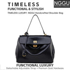 Suede & Leather Tote Bag For Women,Soft Leather Shoulder Handbags For Ladies,Satchel Purse For Travel Work