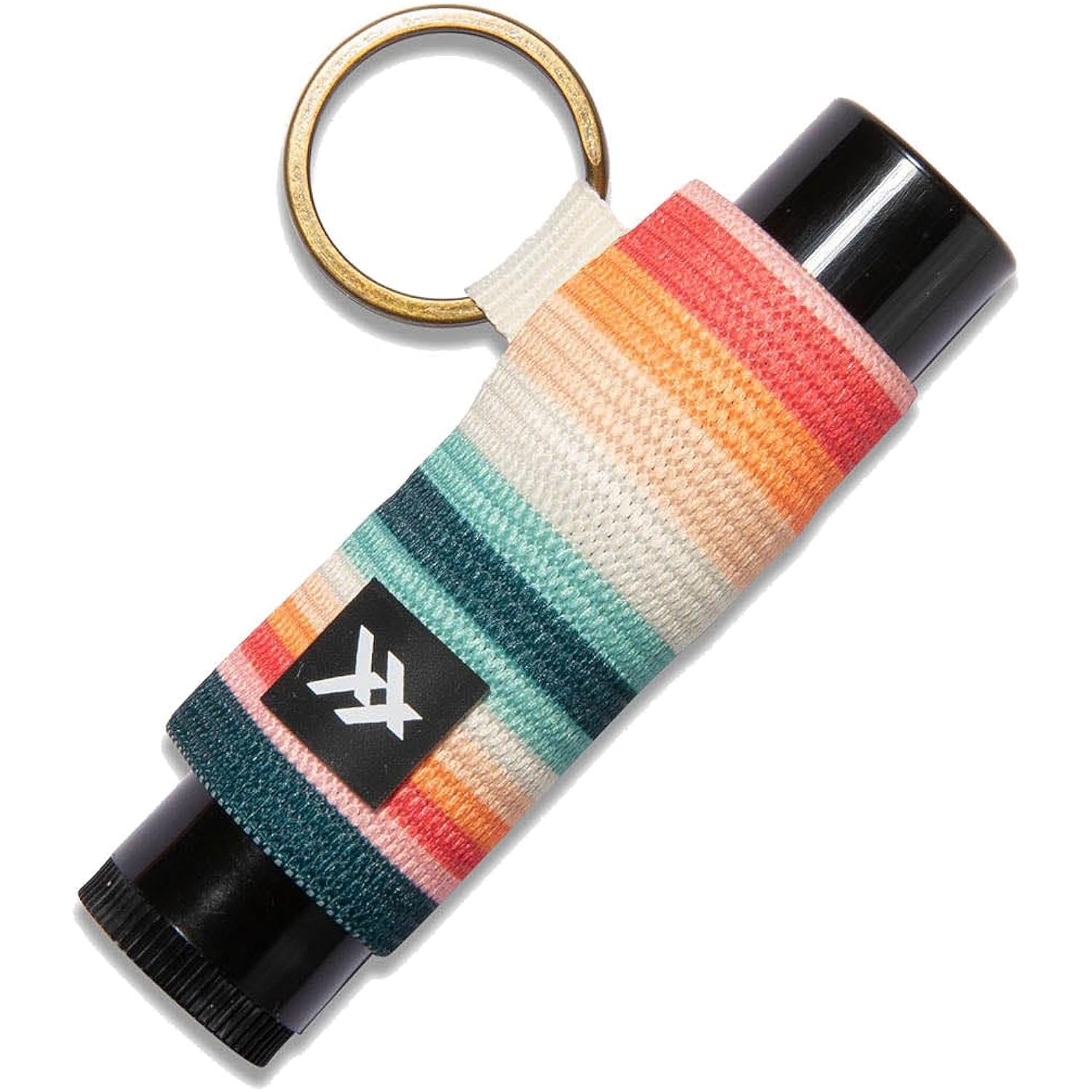 Thread Wallets Elastic Chapstick and Lip Gloss Holder Keychain
