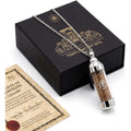 Authentic Temple Mount Christian Necklace for Women & Men – Expert-Certified Sacred Soil Jewelry, Rare Faith-Based Holy Land Soil Pendant from Jerusalem, Spiritual Religious Keepsake