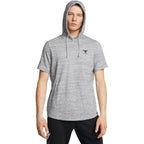 Under Armour Men'S Project Rock Payoff Short Sleeve Terry Hoodie