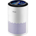 Aroeve Air Purifiers For Bedroom With Sleep Mode Speed Control-Mk01A(White) | Energy Star Efficiency, Meet Global Recycled Standard, 360-Degree Air Inlets, 22Db Noise Level, Aromatherapy Function