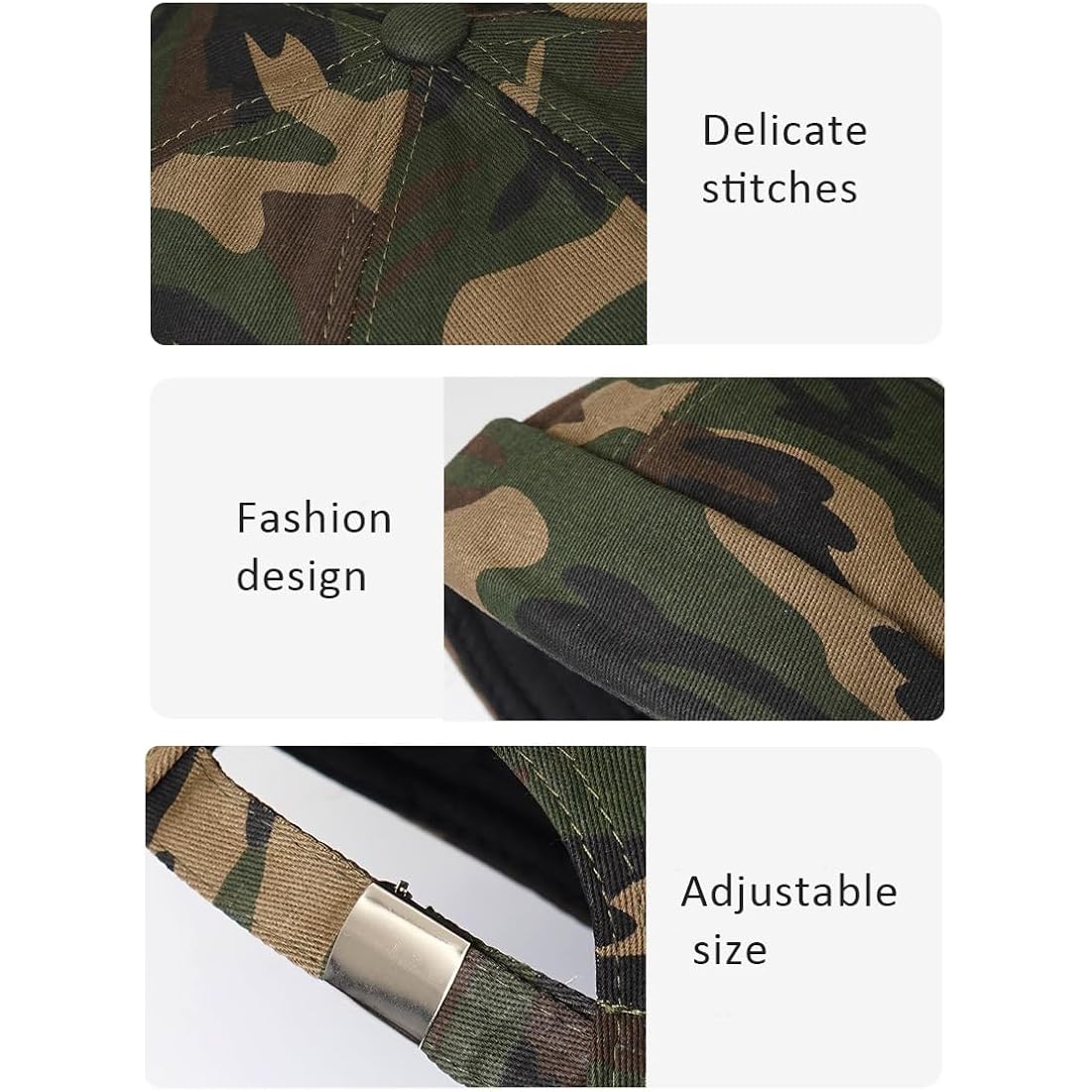 Dome Brimless Hats for Women Men Beanie Docker Cap Sailor Skull Cap Camo