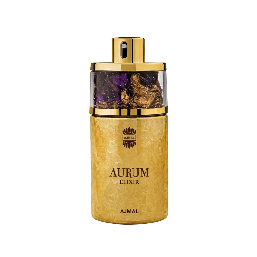 Ajmal Aurum Elixir Eau De Parfum For Women, 2.5 Fl Oz / 75 Ml, Floral Fruity Gourmand Fragrance, Long Lasting Women’S Perfume, Made In Dubai