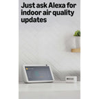 Amazon Smart Air Quality Monitor, Detects Temperature, Humidity, Carbon Monoxide, Pm2.5 And Vocs, Get Notifications When Air Quality Drops, Works With Alexa