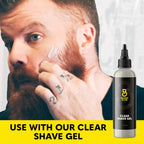 The Beard Club Straight Razor for Men - Navajas Para Barbero - Barber Straight Edge Razor Kit - Premium Single Derby Blade Cutthroat With 10 Replaceable Stainless Steel Blades & Leather Case