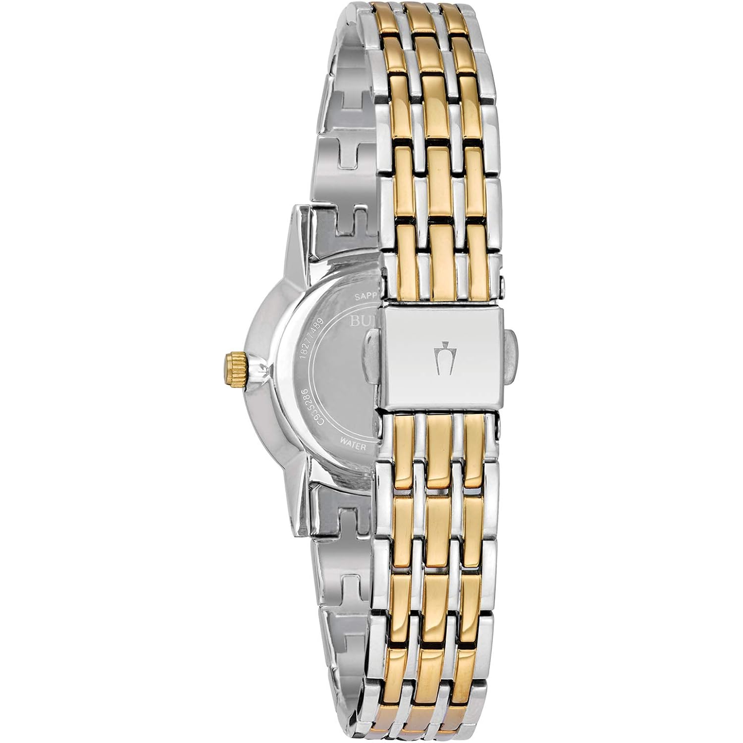 Bulova Classic Quartz Ladies Watch, Stainless Steel Diamond