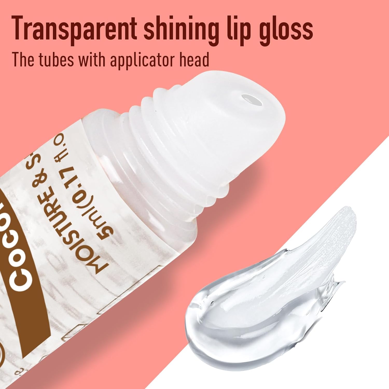 AZEN 24 Pack Lip Gloss Set, Clear Lip Gloss Bulk, Lip Oil for Dry Cracked Lips Moisturizing Hydrating Nourishing with Vitamin E, Mothers Day Gifts for Women