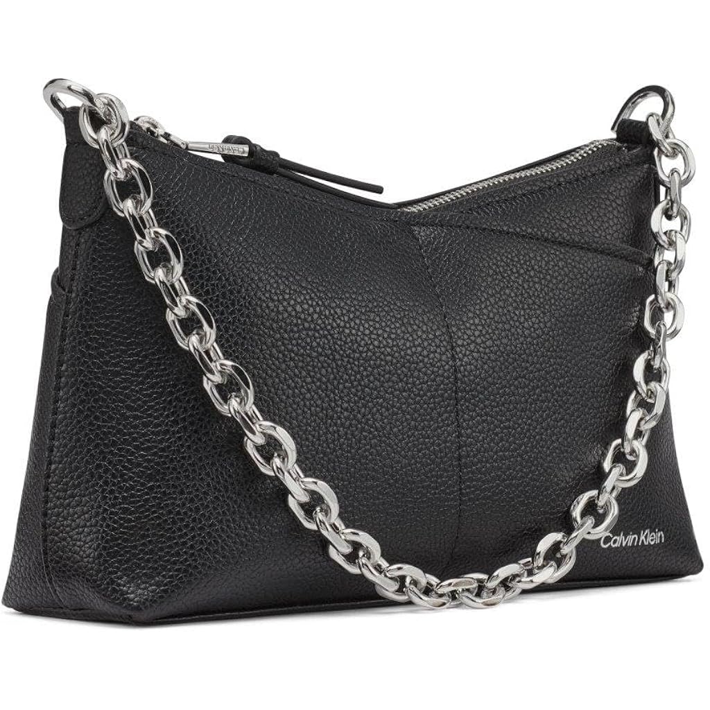 Calvin Klein Women'S Zoe Top Zip Chain Crossbody
