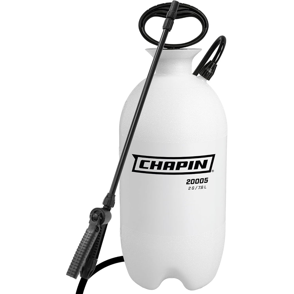 Chapin 2-Gallon Pump Sprayer, Reliable Spray For Daily Use | Lightweight Tank; For Home And Garden Use, For Weed Control, Plant Feeding And Cleaning With Adjustable Nozzle And Long Hose