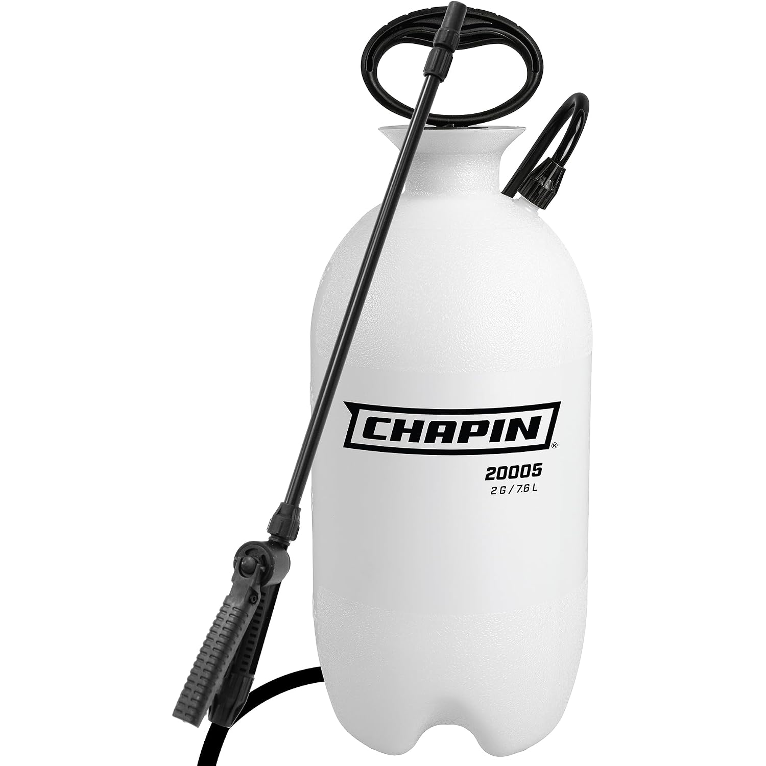 Chapin 2-Gallon Pump Sprayer, Reliable Spray For Daily Use | Lightweight Tank; For Home And Garden Use, For Weed Control, Plant Feeding And Cleaning With Adjustable Nozzle And Long Hose