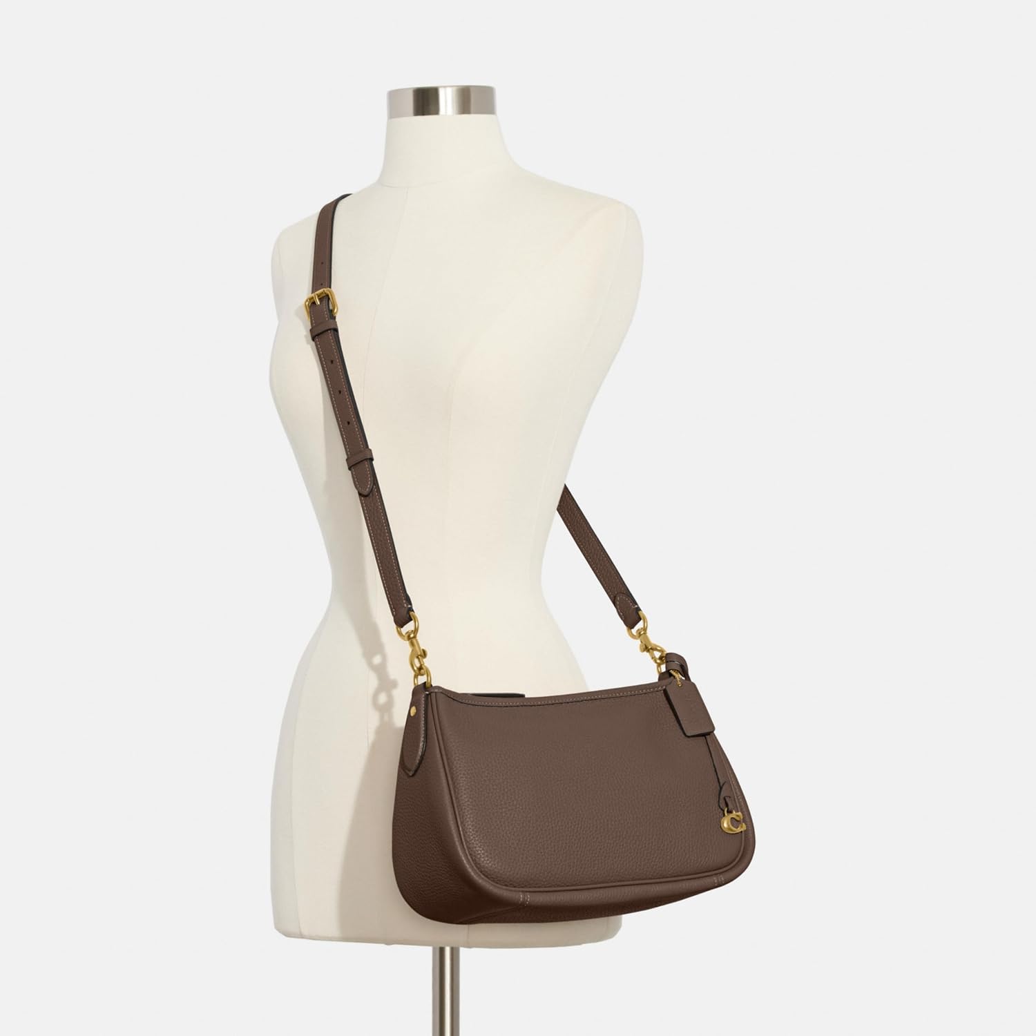 Coach Women'S Soft Pebble Leather Cary Crossbody