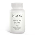 Noor Hair Healthy Hair Formula, Hair Growth Supplement Supporting Thick Hair And Fast Hair Regrowth. Vitamin C, B6, Zinc, Propietary Non-Gmo & Gluten Free Womens Hair Loss Vitamins - 30 Day Supply
