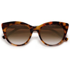 SOJOS Trendy Polarized Sunglasses for Women,Retro Cat Eye Womens Sun Glasses SJ2221 Tortoise/Brown