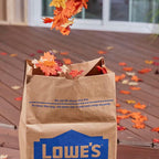 Lowe'S 30 Gallon Heavy Duty Brown Paper Lawn And Refuse Bags For Home And Garden (10 Count), Large (Lowesll)