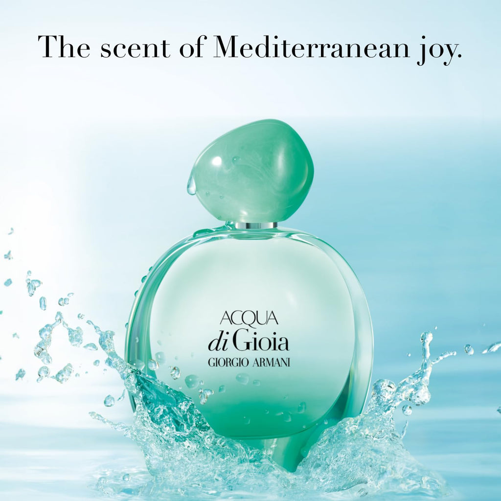Armani Beauty - Acqua Di Gioia - Eau de Parfum Intense - Floral Citrus Women’s Fragrance - Bergamot & Red Fruits Accord, Jasmin, Cedarwood Notes
