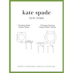 Kate Spade New York Designer Interchangeable Stainless Steel Band Compatible With Your 38/40/41Mm Apple Watch Series 9/8/7/6/5/4/3/2/1/Se
