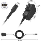 4.3V Charger Fit for Philips Norelco One Blade Old Model A00390 QP2520 QP2521 QP2522 QP2515 MG5700 MG3740 MG3720 QG3330 Electric Shaver for Phillips OneBlade Replacement Adapter Power Cord